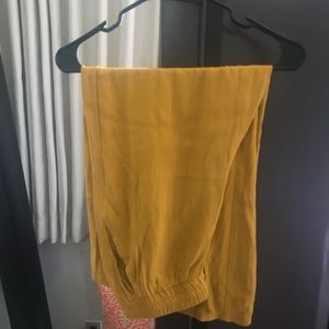 Forever 21 🍋 Yellow Flowy Pants